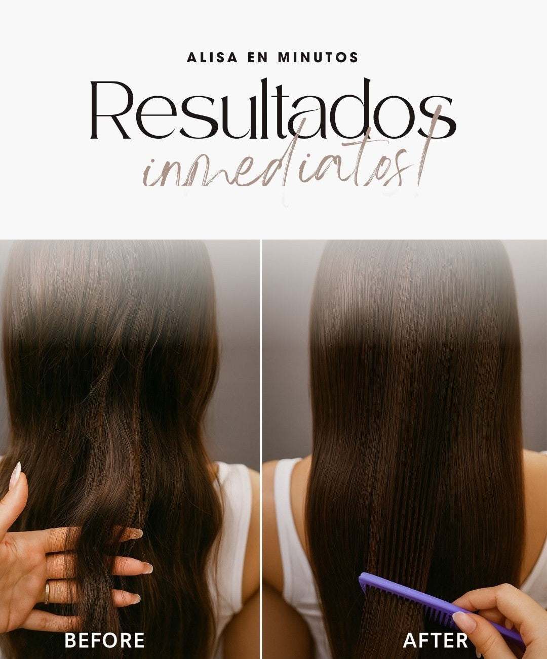 Cepillo Alisador Portatil - Retoca, alisa y controla el frizz en minutos